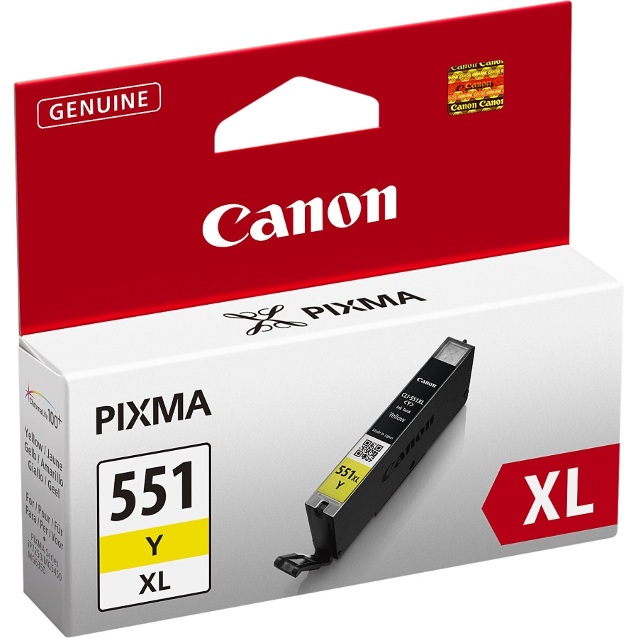 Canon CLI-551Y XL Ink Cartridge - Yellow