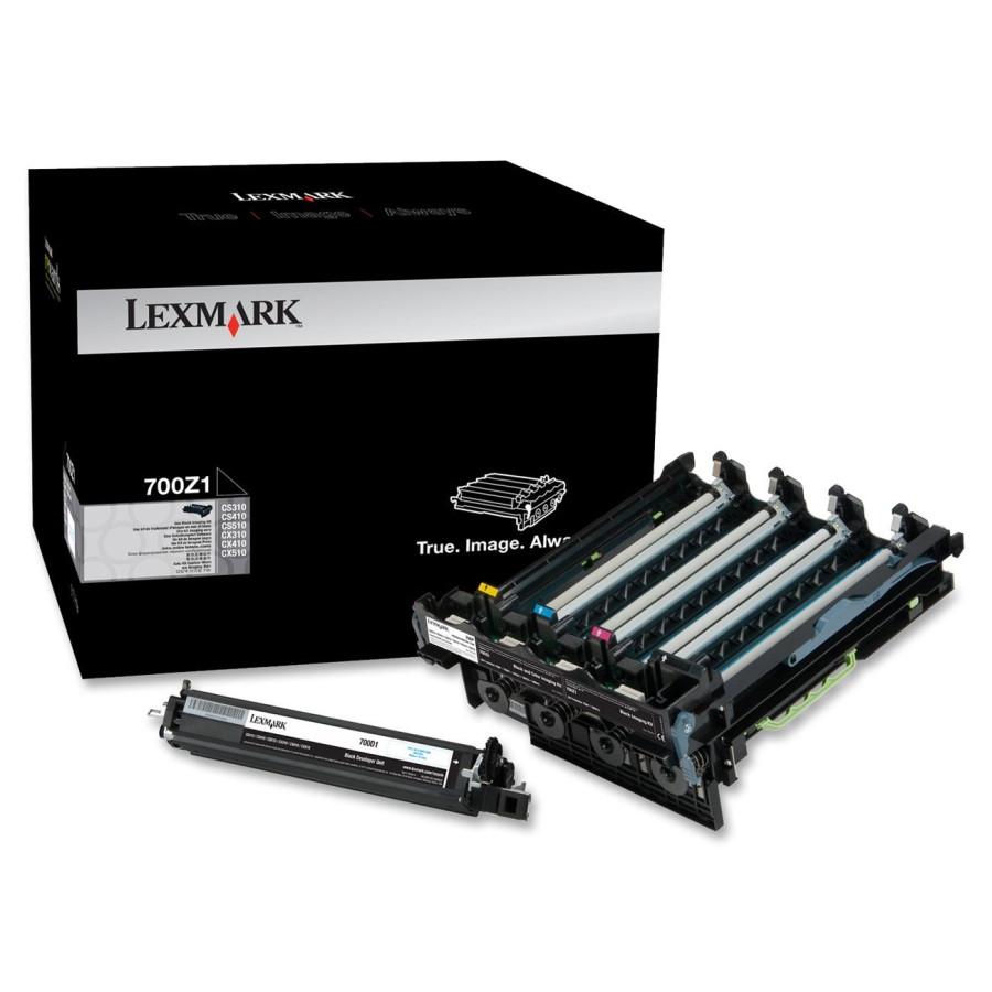 Lexmark 700Z1 Laser Imaging Drum for Printer - Black