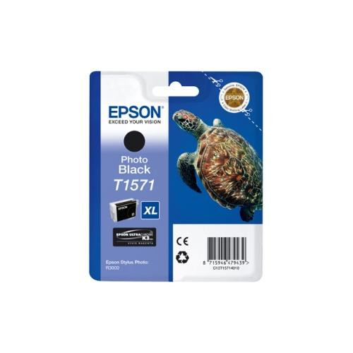 Epson UltraChrome K3 T1571 Ink Cartridge - Photo Black
