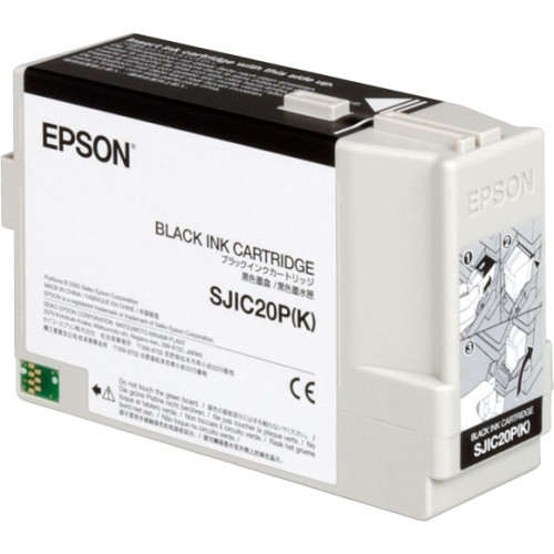 Epson SJIC20P(K) Ink Cartridge - Black