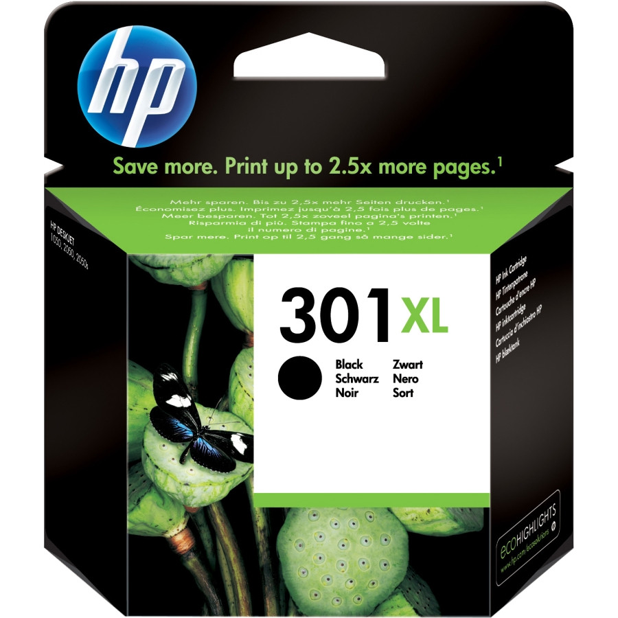 HP 301XL Ink Cartridge - Black