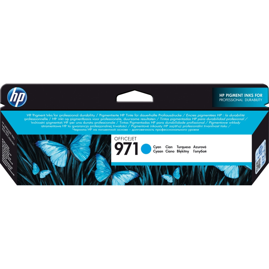 HP 971 Ink Cartridge - Cyan