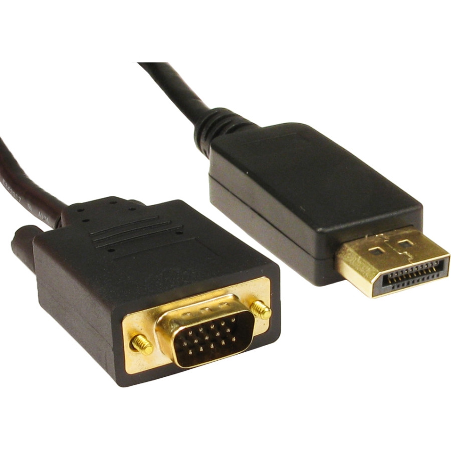 Cables Direct DisplayPort/VGA Video Cable for Video Device, Monitor - 2 m