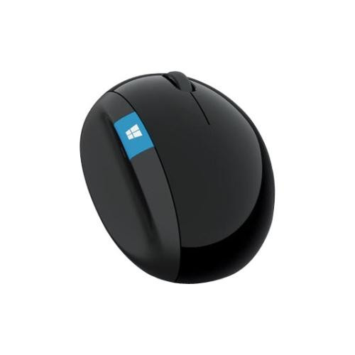 Microsoft Sculpt Ergonomic Mouse - BlueTrack - Wireless - 7 Button(s) - Black