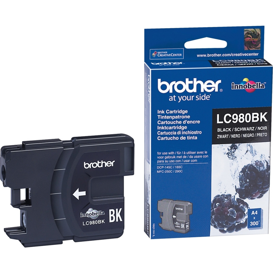 Brother LC-980BK Ink Cartridge - Black