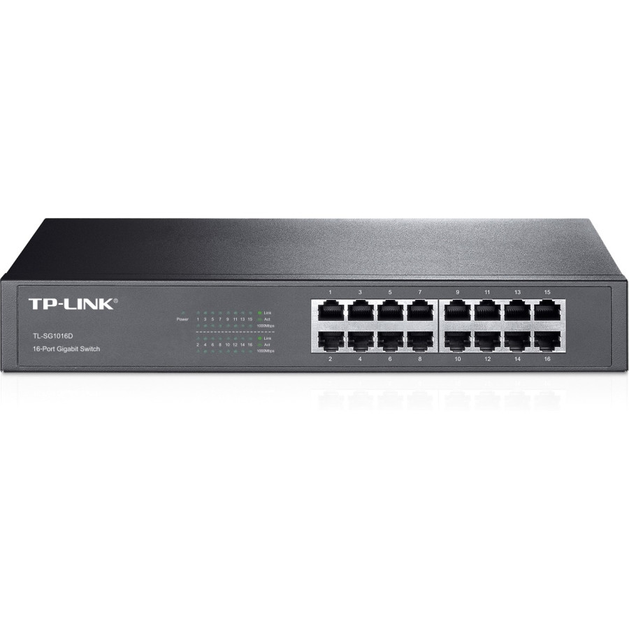 TP-LINK TL-SG1016D 16 Ports Ethernet Switch