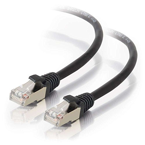 C2G 83852 3m Shielded Cat5E Snagless Patch Cable - Black
