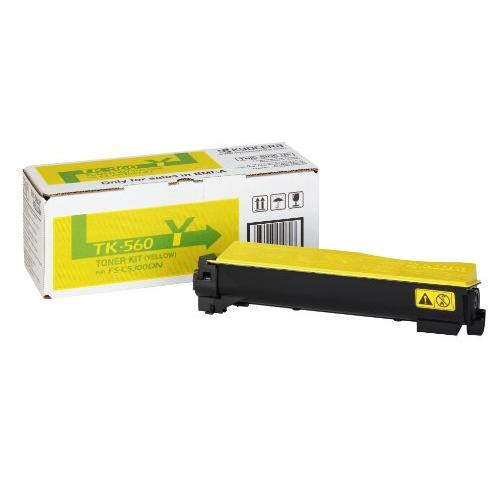 Kyocera Laser Toner Cartridge Page Life 10000pp Yellow Ref TK560Y
