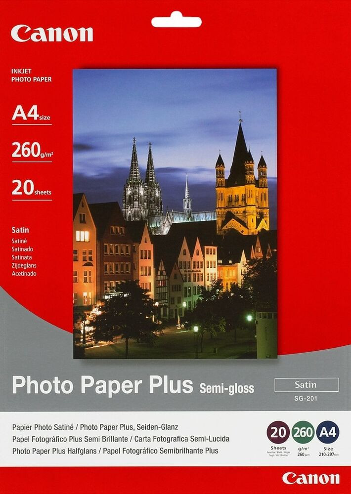 Canon Photo Paper Plus SG-201 Photo Paper
