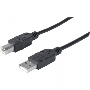 Manhattan USB Data Transfer Cable for Network Hub, Notebook - 1.80 m - Shielding