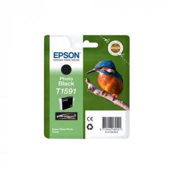 Epson UltraChrome Hi-Gloss2 T1591 Ink Cartridge - Photo Black