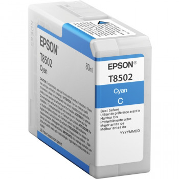 Epson UltraChrome HD T850200 Ink Cartridge - Cyan