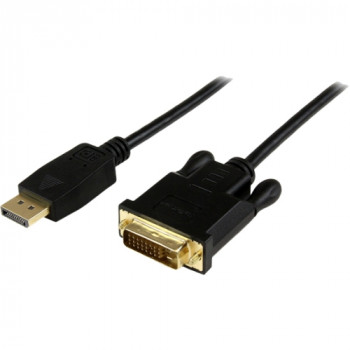StarTech.com 3 ft DisplayPort to DVI Active Adapter Converter Cable - DP to DVI 2560x1600 - Black