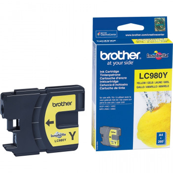 Brother LC-980Y Ink Cartridge - Yellow