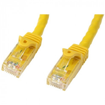 StarTech.com 2m Yellow Gigabit Snagless RJ45 UTP Cat6 Patch Cable - 2 m Patch Cord
