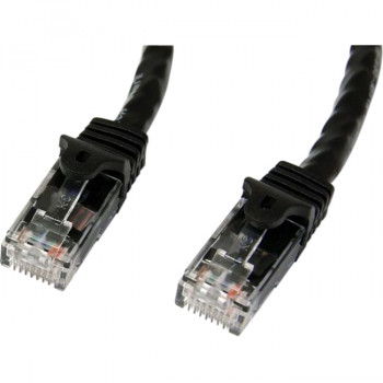 StarTech.com 0.5m Black Snagless Cat6 UTP Patch Cable - ETL Verified