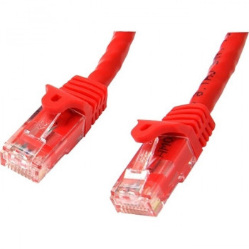 StarTech.com 5m Red Gigabit Snagless RJ45 UTP Cat6 Patch Cable - 5 m Patch Cord
