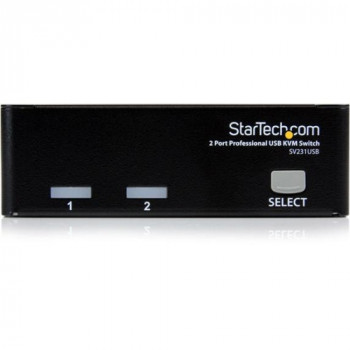StarTech.com 2 Port Professional USB KVM Switch Kit with Cables