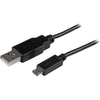 StarTech.com 0.5m Mobile Charge Sync USB to Slim Micro USB Cable for Smartphones and Tablets - A to Micro B M/M