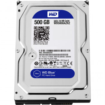 WD Blue WD5000AZRZ 500 GB 3.5" Internal Hard Drive