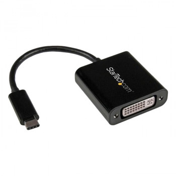 StarTech.com USB-C to DVI Adapter - USB Type-C DVI Converter for MacBook, ChromeBook Pixel or other USB Type C devices with DP over USB C