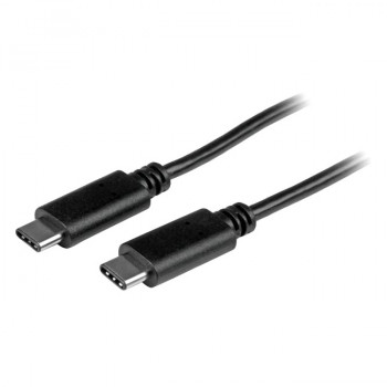 StarTech.com 1m 3 ft USB C Cable - M/M - USB 2.0 - USB Type C Cable - Compatible with USB C laptops & mobile devices such as Apple MacBook, Dell XPS, Nexus 6P / 5X & more