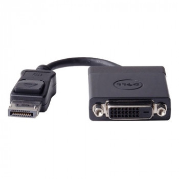 Dell DisplayPort/DVI Video Cable for Video Device, Monitor, Projector, TV - 1 Pack