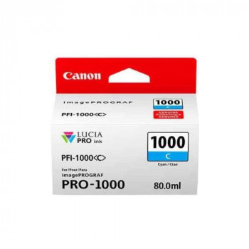 Canon LUCIA PRO PFI-1000 C Ink Cartridge - Cyan