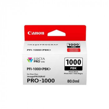 Canon LUCIA PRO PFI-1000 PBK Ink Cartridge - Photo Black