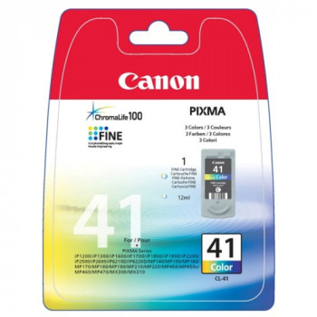 Canon CL-41 Ink Cartridge - Cyan, Magenta, Yellow