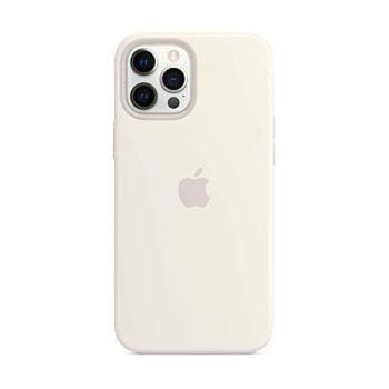 Apple Silicone Case with MagSafe (for iPhone 12 Pro Max) - White