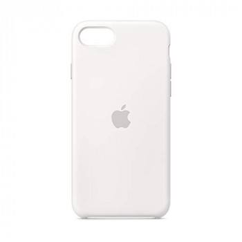 Apple Silicone Case (for iPhone SE) - White