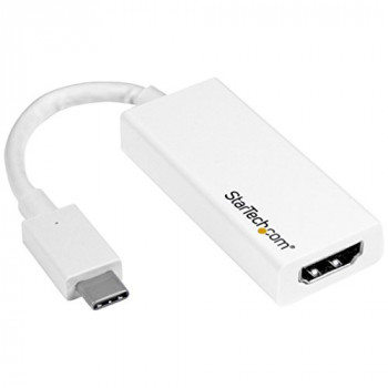 StarTech USB-C to HDMI Adapter - 4K 60Hz (White)
