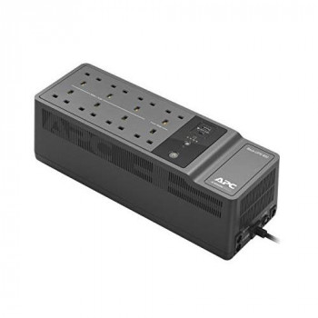 APC BACK-UPS ES - BE850G2-UK - Uninterruptible Power Supply 850VA (8 Outlets, Surge Protected, 2 USB Charging Ports)