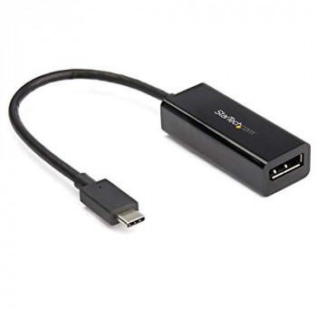 StarTech.com USB C to DisplayPort Adapter - 8K/5K/4K USB Type C to DP 1.4 Alt Mode Video Converter - HBR3/DSC/HDR -  8K 60Hz Thunderbolt 3 Compatible DisplayPort Monitor Display Adapter (CDP2DP14B)