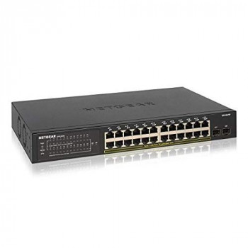 NETGEAR 24-Port Gigabit PoE+ Ethernet Smart Managed Pro Switch with 2 SFP, 190W PoE+ (GS324TP)