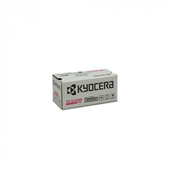 Kyocera TK-5220M Toner Magenta, Original Premium Cartridge 1T02R9BNL1. Compatible ECOSYS Printers M5521cdn/cdw, P5021cdn/cdw
