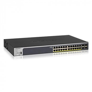 NETGEAR GS728TPPv2 24-Port 380 W Gigabit PoE+ Ethernet Smart Managed Pro Switch with 4 SFP Ports