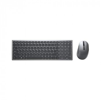 Dell Multi-Device Wireless Keyboard and Mouse Combo KM7120W - Tastatur-und-Maus-Set - UK QWERTY - T