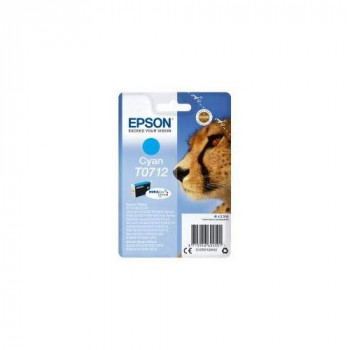Epson T0712 (Yield 475 pages) Cyan Ink Cartridge