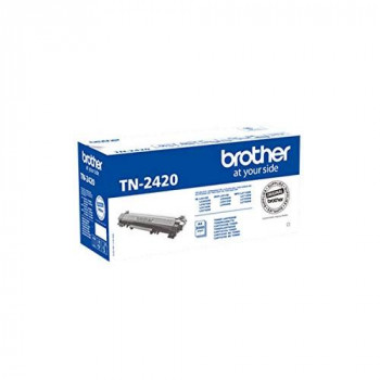 Brother TN2420 Toner Cartridge, High Yield, Brother Genuine Supplies, Black