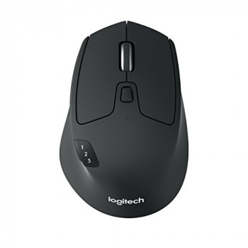 Logitech M720 Triathlon Wireless Mouse/Bluetooth Mouse for Windows and Mac - Black