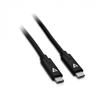 V7 - CABLES USB-C TO USB-C CABLE 2M BLACK .