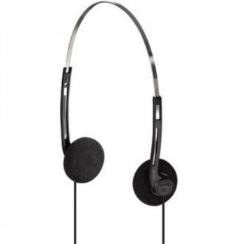 Hama HK-5644 - headphones (Black, Silver, Supraaural, 3.5 mm (1/8"), 20 - 20000 Hz, Head-band, Closed)