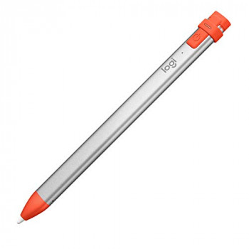 Logitech Crayon Digital Pencil, Bluetooth, Compatible with Apple iPad 6th gen, uses Apple Pencil technology and Palm rejection technology