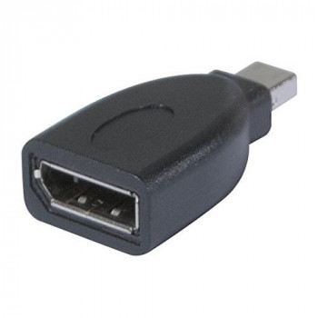 Connect Mini DisplayPort Male to DisplayPort Female Adapter - Black