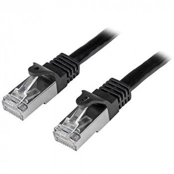 StarTech N6SPAT5MBK 5 m Cat6 Gigabit Network Patch Cable - Black