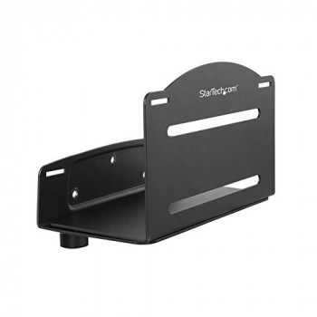 StarTech.com CPU Mount - Adjustable Width 4.8 Inch to 8.3 Inch, Metal, Computer Wall Mount, PC Wall Mount, Computer Mounting Bracket