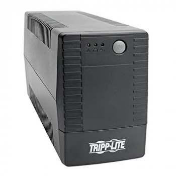 Tripp Lite 650VA 360W Line-Interactive Tower UPS Battery Backup with 4 C13 Outlets and AVR (OMNIVSX650)