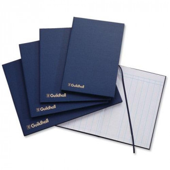 Guildhall 75452 Account Book 31 Series Five Cash Columns 80 Leaf 298 x 203 mm, Ref 31/5